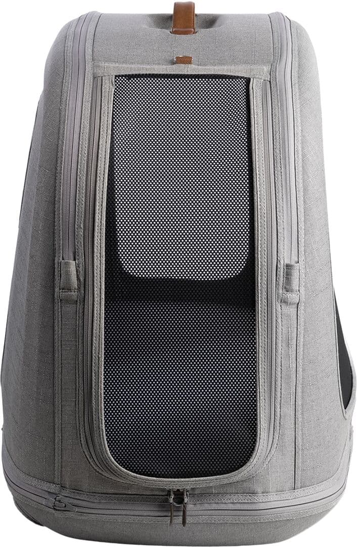 Tavo Pets Transportín para perros y gatos Crispin.  (L) Gris
