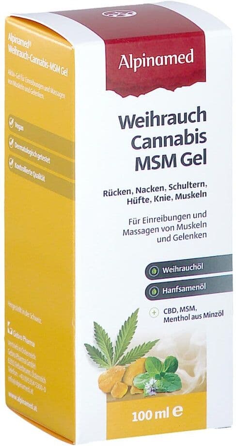 ALPINAMED WEIHR CAN MSM GEL 100ml