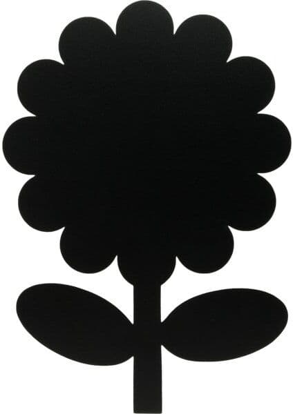 Securit Silhouette Flower Kridttavle