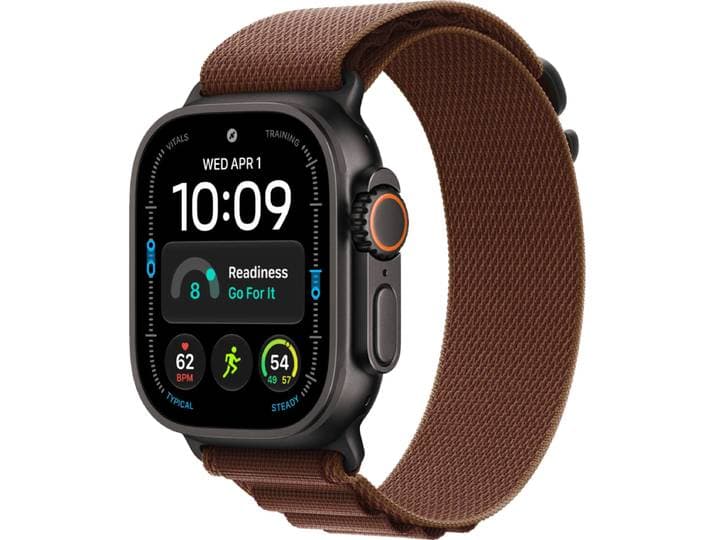 Apple Watch Ultra 4 Cellular 49mm Zwart Alpine Band L
