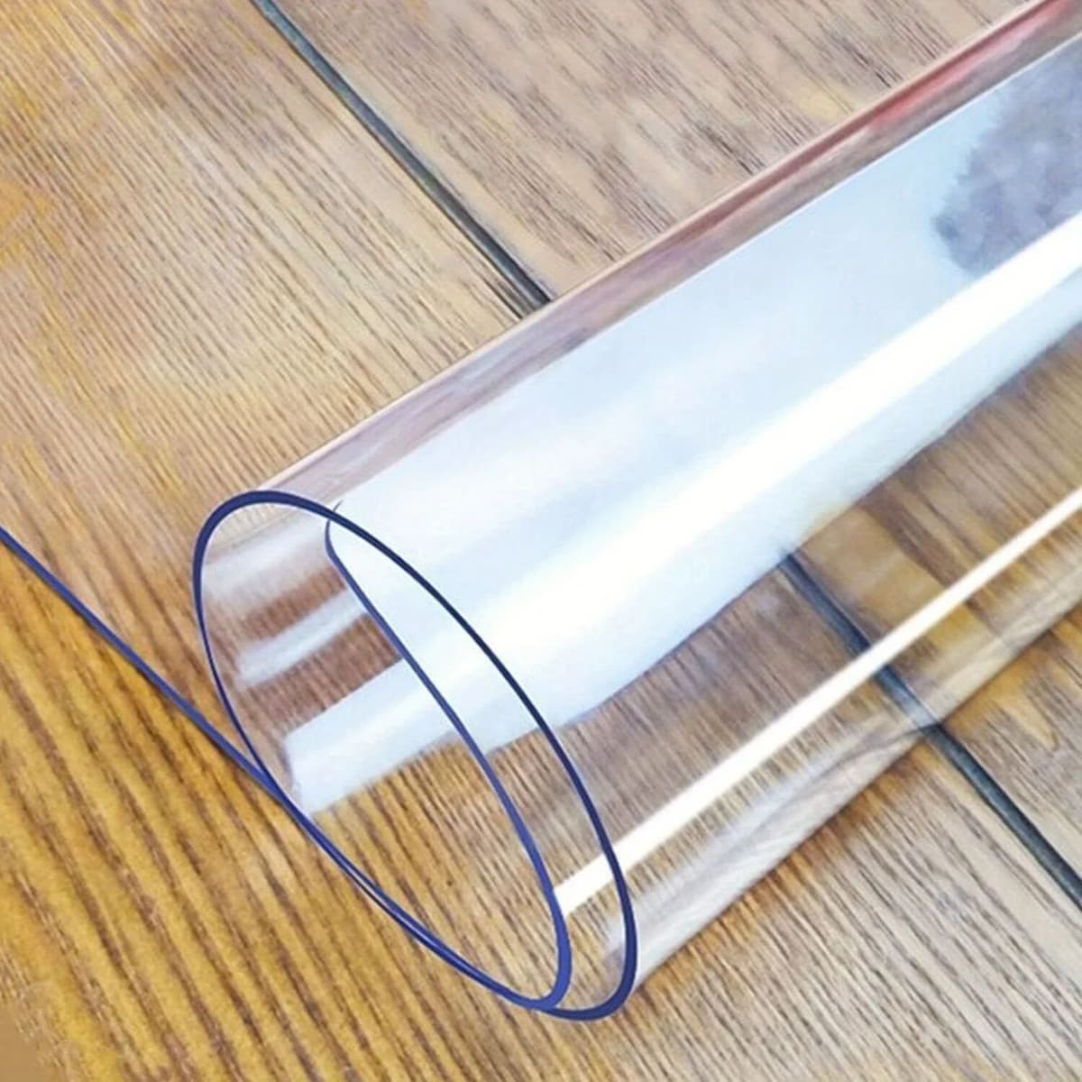 NONE Table Surface Protective Film, PVC 1.0Mm Thick Transparent Tablecloth, Heat-Resistant, Scratch-Resistant And Tablecloth for Home