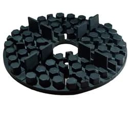Sanpro Gummi Plattenlager / Stelzlager - 2 mm Fuge - Stapelbar von 10-30 mm, 250 Stück