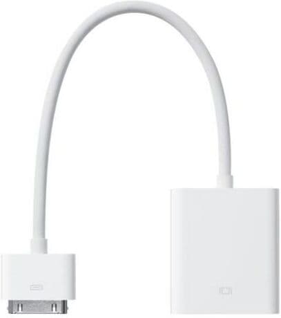Apple 30-pin Dock Connector to VGA Adapter (MC552ZM/A)