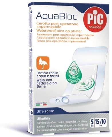 PIC Solution Aquabloc Antibact Esteril 10X15Cm 5 Uds