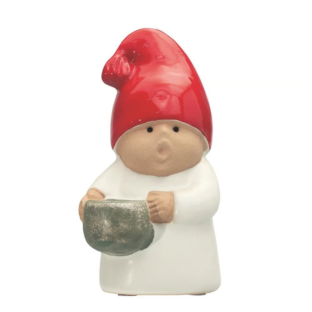 Rörstrand Santa kerstbeeldje wit