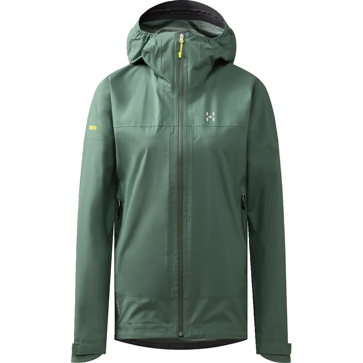 Haglöfs L.I.M Airak 2.5l Damen Regenjacke gruen Größe L Camping Wasserabweisend