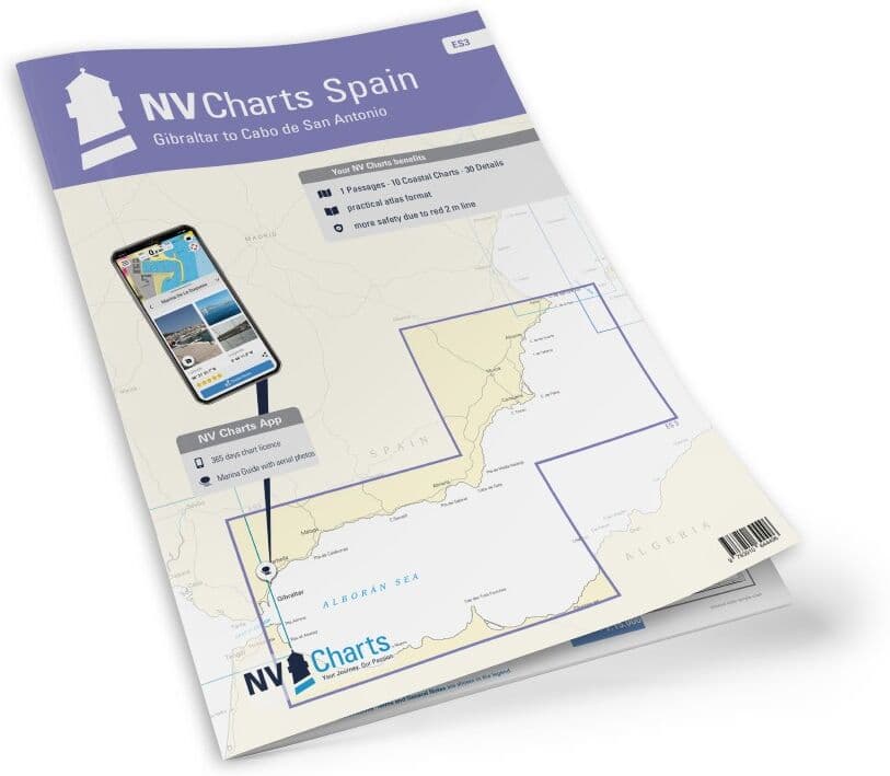 NV Charts Spain Es3 Gibraltar–cabo De San Antonio