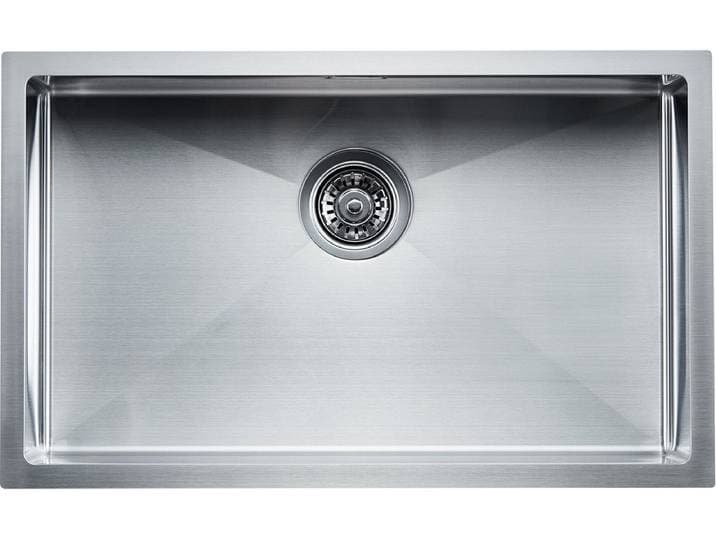 VEVOR Keukenspoelbak Enkele Bak Inbouwspoelbak Rvs 70x43x19cm Onderbouw