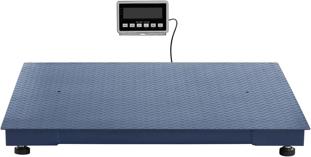 Steinberg Systems Lattiavaaka - 3000 kg / 1 kg - 120 x 120 cm - ulkoinen LCD-näyttö SBS-BW-3000/1000M