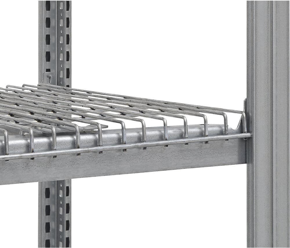 eurokraft pro Drahtgitterboden, verzinkt, für Sprinkler inkl. Traversen, BxT 750 x 800 mm