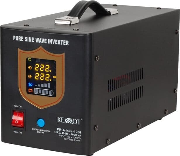 Kemot PROsinus Καθαρού Ημιτόνου Inverter Ισχύος 700W με Τάση Εισόδου 12V LEC-URZ3406B