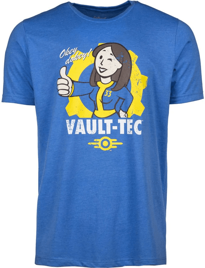 Fallout T-paita Okey Dokey Vault-Tac (koko: L)