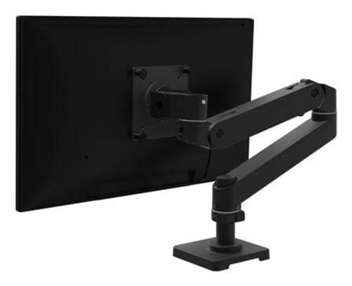 Ergotron Tischhalterung für 1 Monitor bis 34 Zoll Monitor-Tischhalterung 1 Display(s) 86,4cm (34") Schwarz Drehbar, Ausziehbar