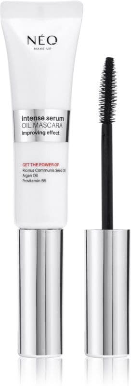 NEO MAKE UP Intense Serum Oil Mascara odżywczy tusz do rzęs odcień Black 9 ml