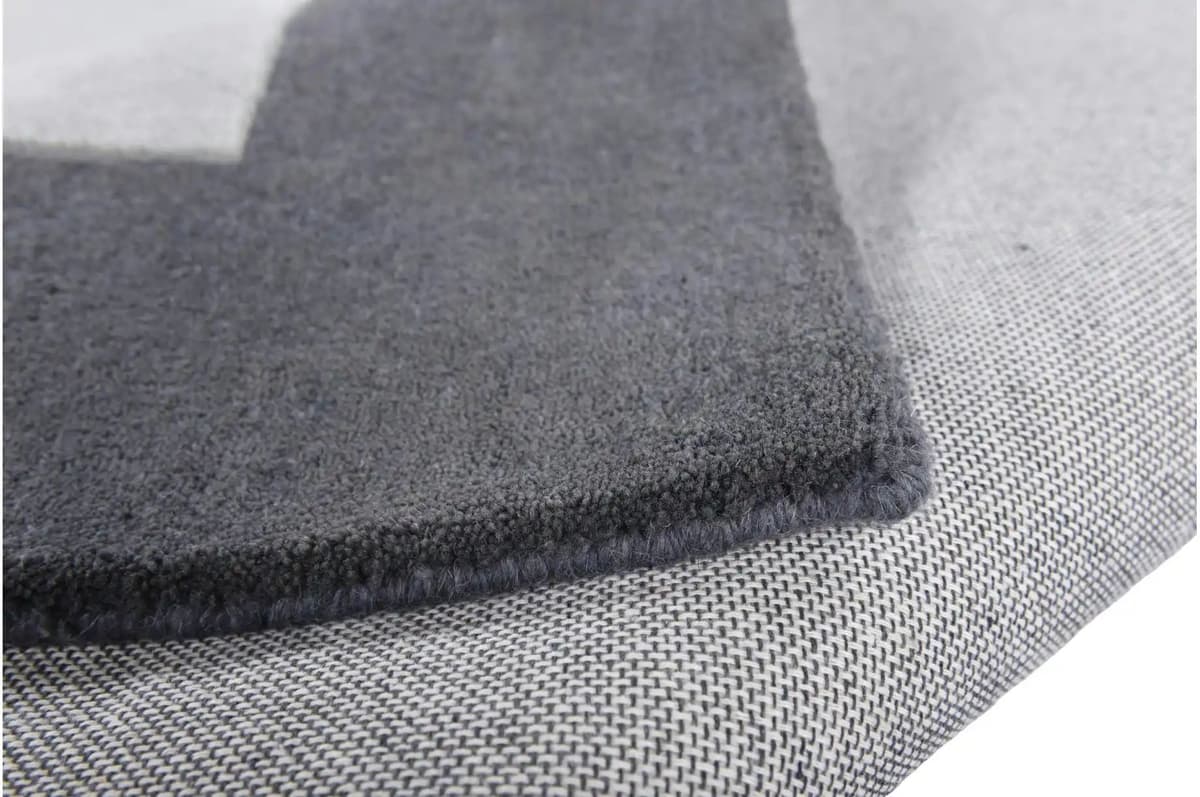 THEKO Wollteppich  Royal Ganges ¦ silber ¦ Wolle ¦ Maße (cm): B: 240 H: 1,3