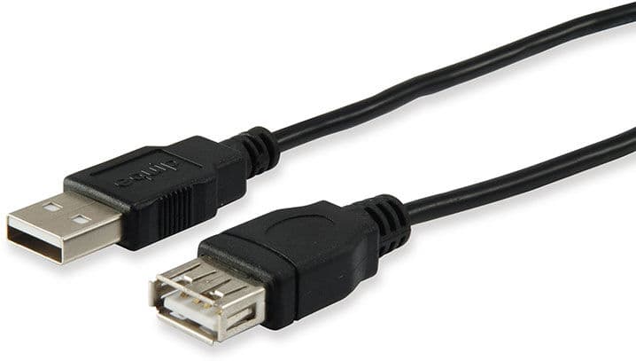 CABO EQUIP USB/A 2.0 M/F 1.8M