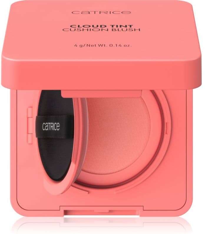 Catrice Cloud Tint Cushion Blush ρουζ σε σφουγγαράκι απόχρωση C010 Cloud 9 to 5 4 γρ