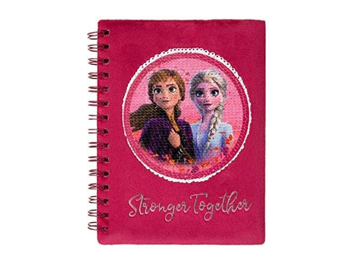 Notitieboek A5 Disney Frozen met Pailletten