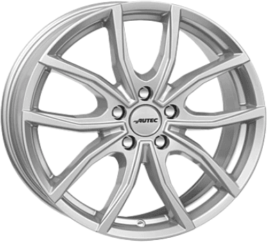 Autec Vidron Black Polished 6.5x16 ET 43 5/112 Alufelge Schwarz