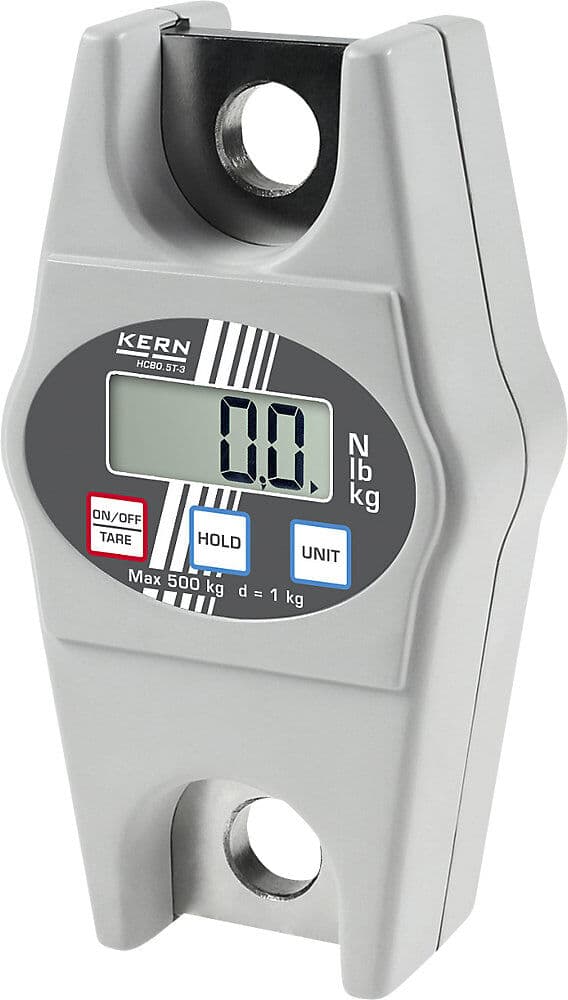Hängewaage HCB, grau, Wägebereich bis 500 kg, Ablesbarkeit 1000 g KERN