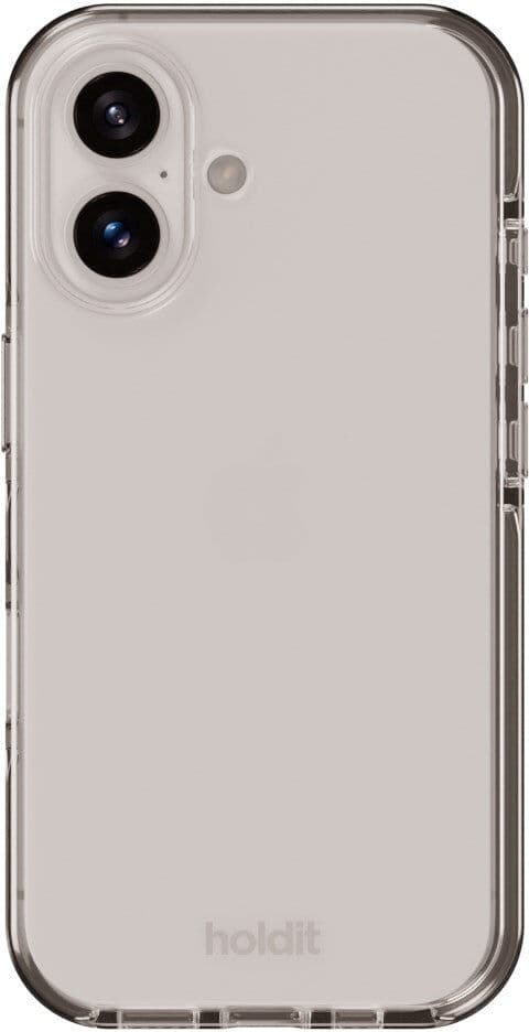 Holdit iPhone 16 Seethru Cover - White
