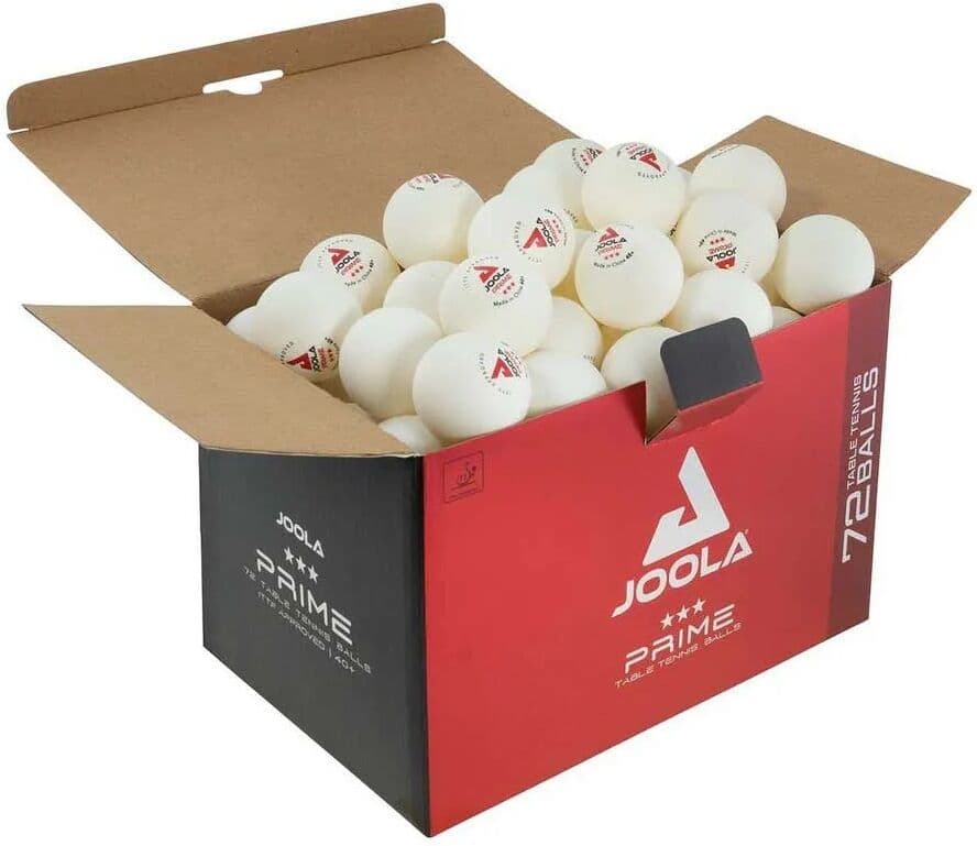 Joola Pelotas De Tenis De Mesa Prime*** 40+ White / Black / Red 72 Bolas