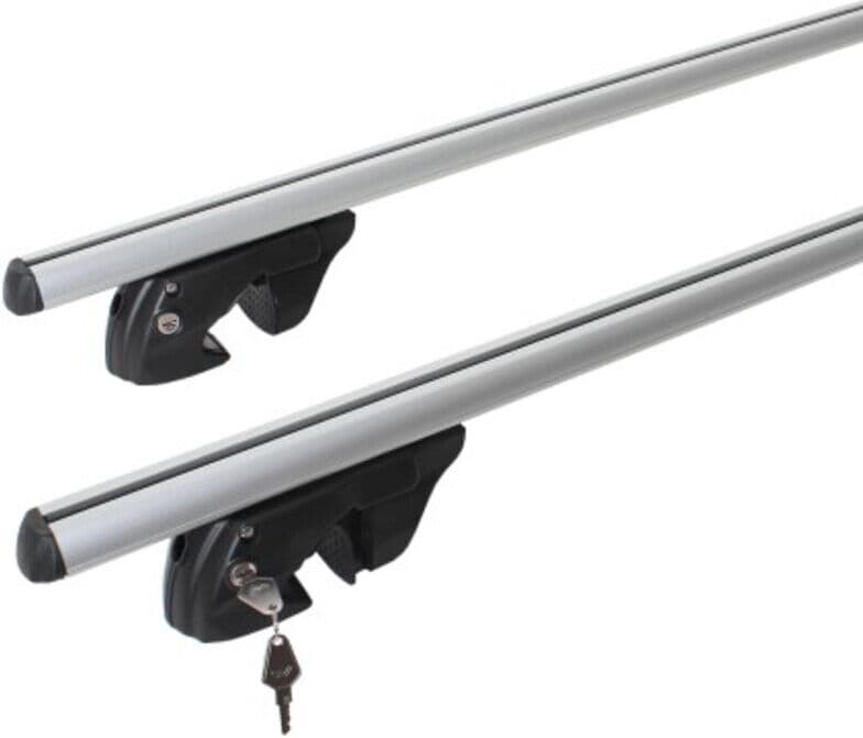 Barres de toit Renault Kangoo II Express (02/2008-) Menabo Sherman Alu
