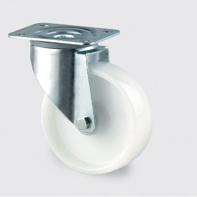 Polyamidové kolo TENTE otočné 160 mm, válečkové ložisko