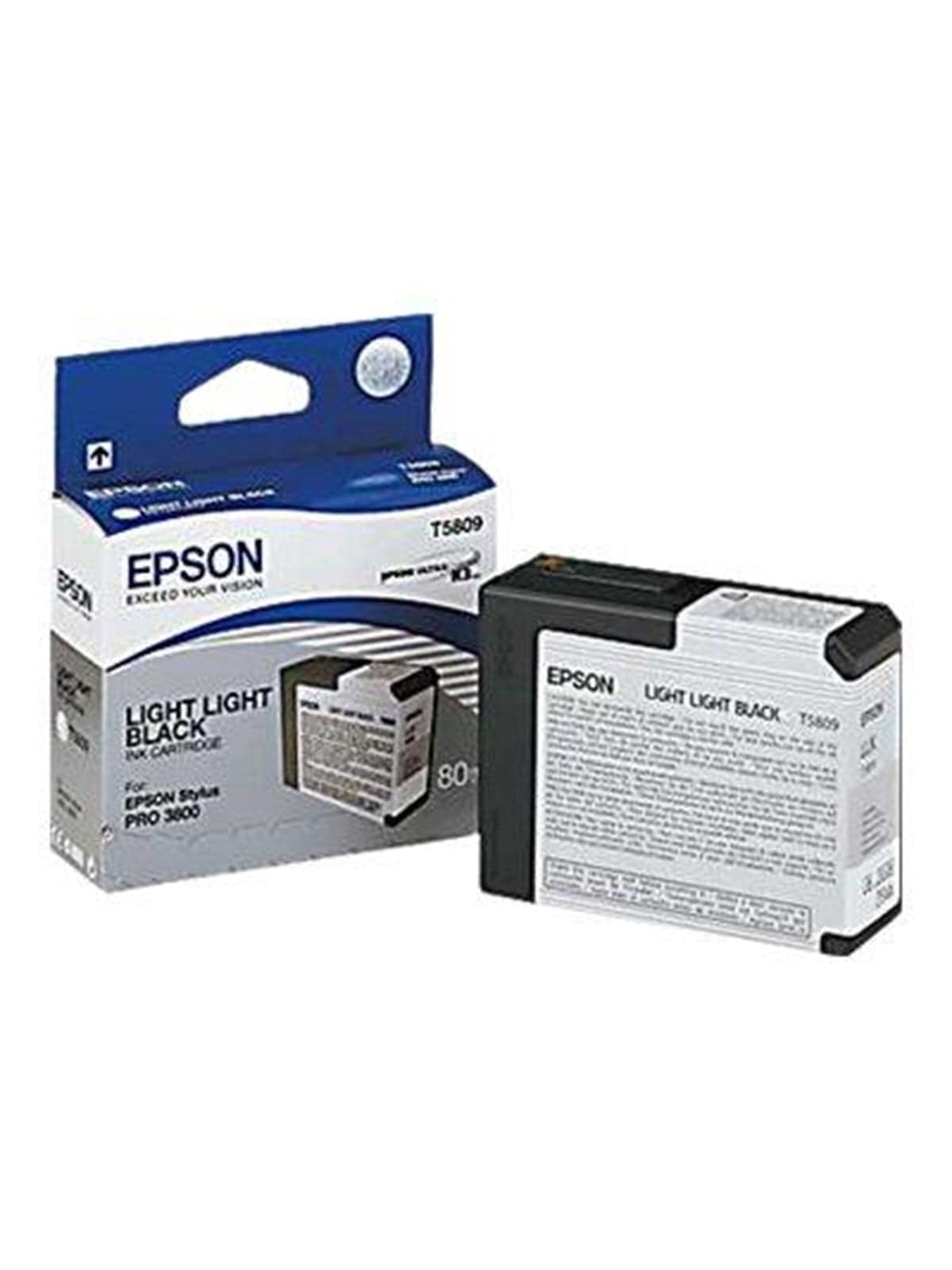 Epson T5809 Matt Black - Tintenpatrone Sehr helles Schwarz