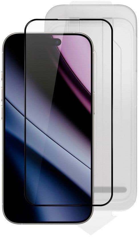iPhone Air Epico Hero Glass 3D Skjermbeskyttelsesglass m. Monteringsramme - Gjennomsiktig