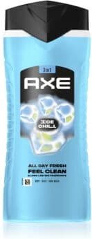 Axe Ice Chill gel de duche para rosto, corpo e cabelo 400 ml. Ice Chill