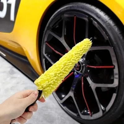 Uplift Essentials Tire Rim Cleaning Tool For Effortless Wheel Detailing Tire Rim Cleaning Tool For Effortless Wheel Detailing
