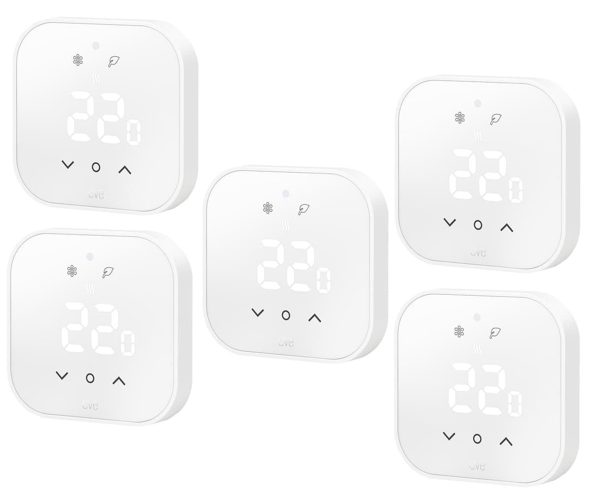 Eve Thermostat - Smartes Thermostat (Matter) für Fußbodenheizung 3er Pack