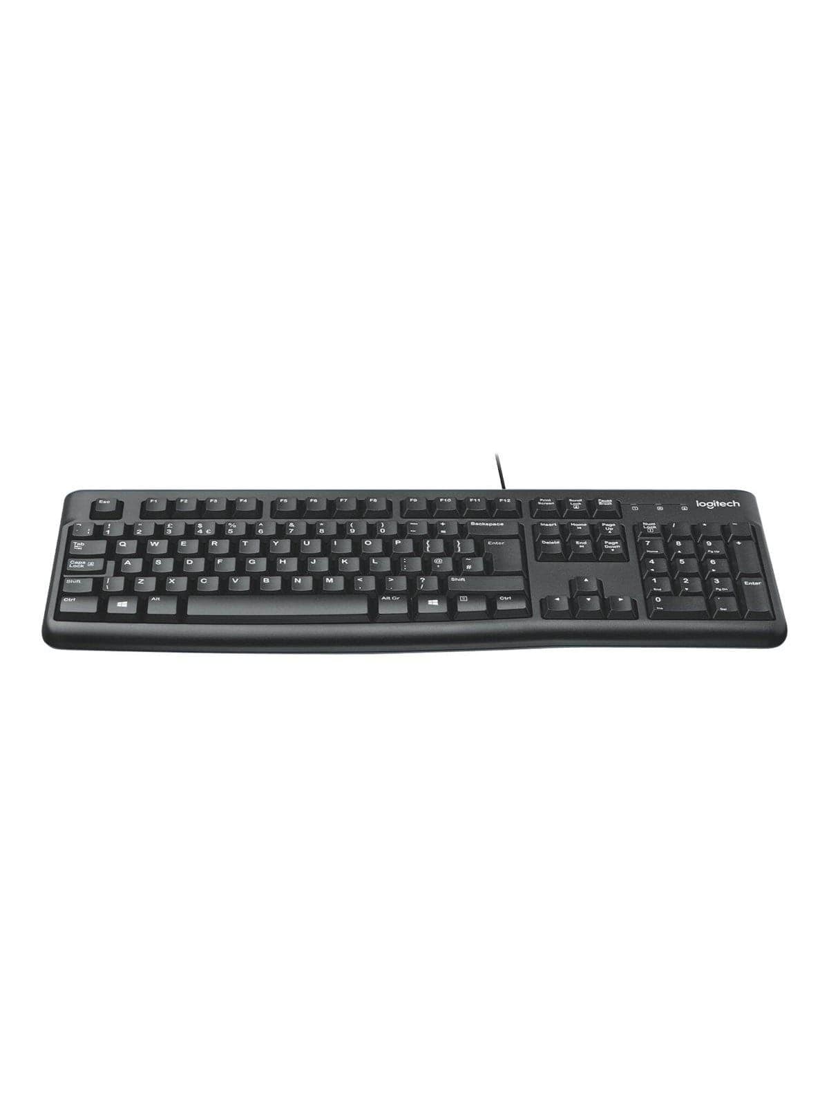Logitech K120 - keyboard - QWERTY - Italian Input Device - Tastatur - Italienisch