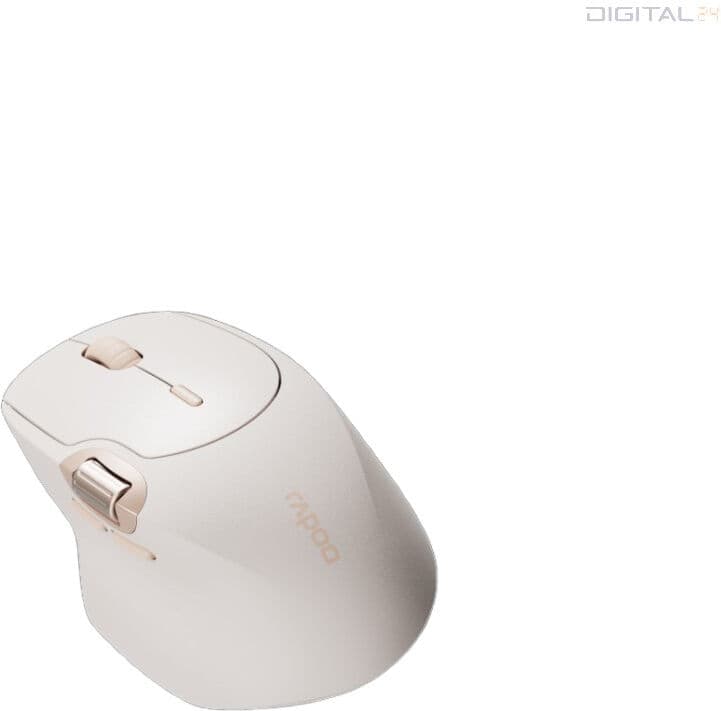 RAPOO MT560 optikai egér (Bluetooth, 2,4 GHz), bézs (226117)