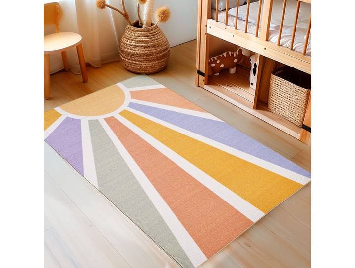 home24 Kinderkleed Play Zonnestraal 160 x 230cm meerdere kleuren