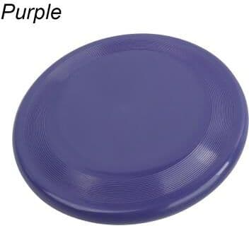 The Handy Homestead Silicone Flying Disk Toy For Dogs Durable, Interactive Training Disc For Puppies & Dogs purple s