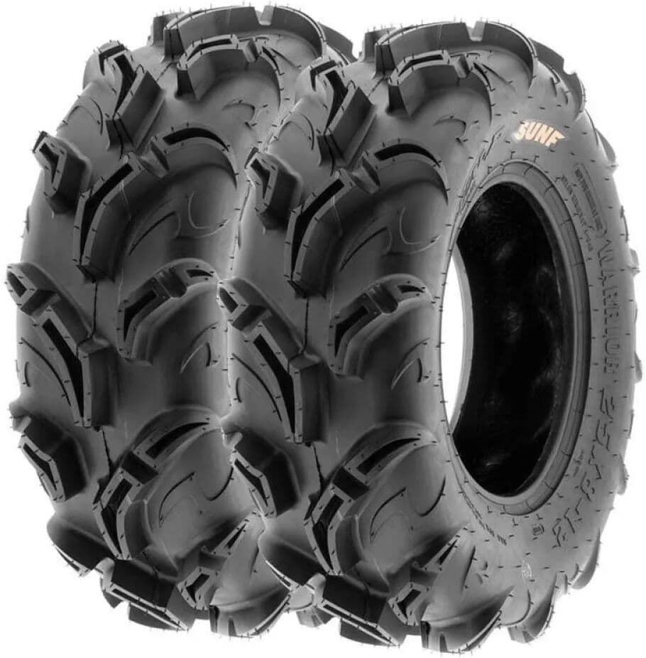 Sun-f Neumático De Quad A-048 Tl 70j Black 25 x 10.00