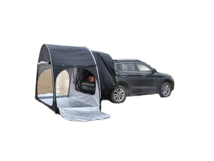 Tente d'extension arrière pour SUV, rangement vélo, camping extérieur, multi-usage, grand espace, Oxford, revêtement argenté, imperméable, pour le tourisme