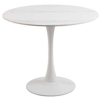 Esstisch ACTONA GROUP "Malta", weiß, B:90cm H:75cm T:90cm, Tische, Esstisch