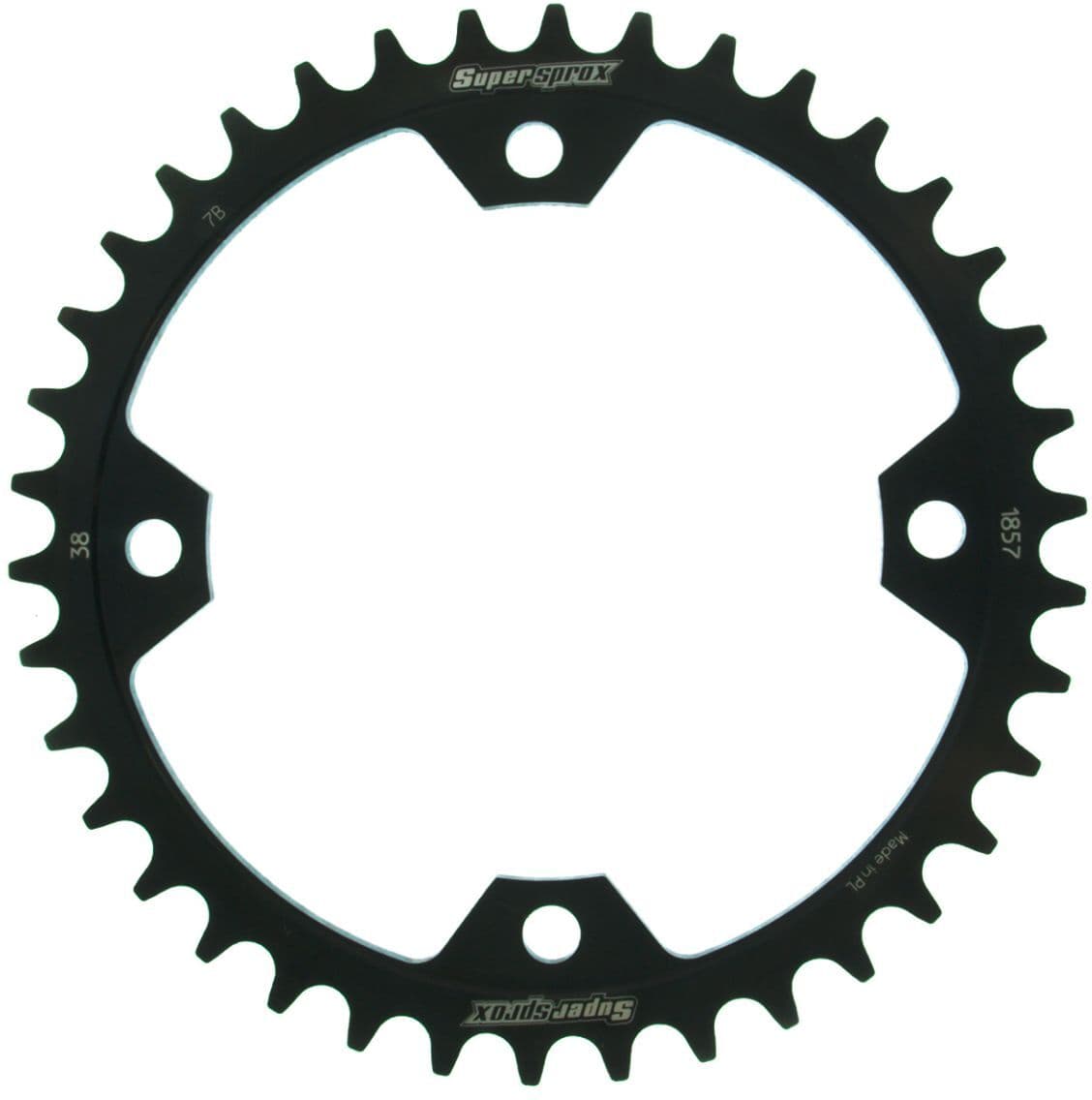 Supersprox Pignone posteriore RFE-1857:38-BLK