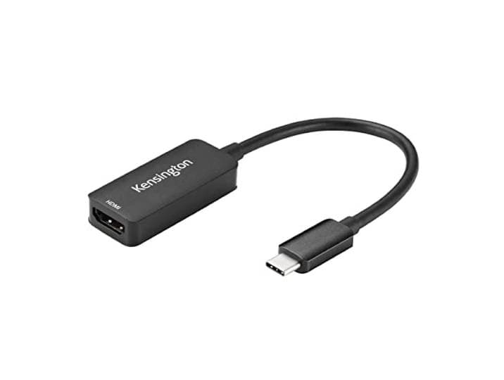 Kensington CV4200H USB-C naar HDMI Adapter, 4K/8K USB C Adapter, Universele Dual Monitor Adapter, Compatibel met Windows 10, macOS, Chrome OS, Thunderbolt 3 & Thunderbolt 4 (K34052WW)