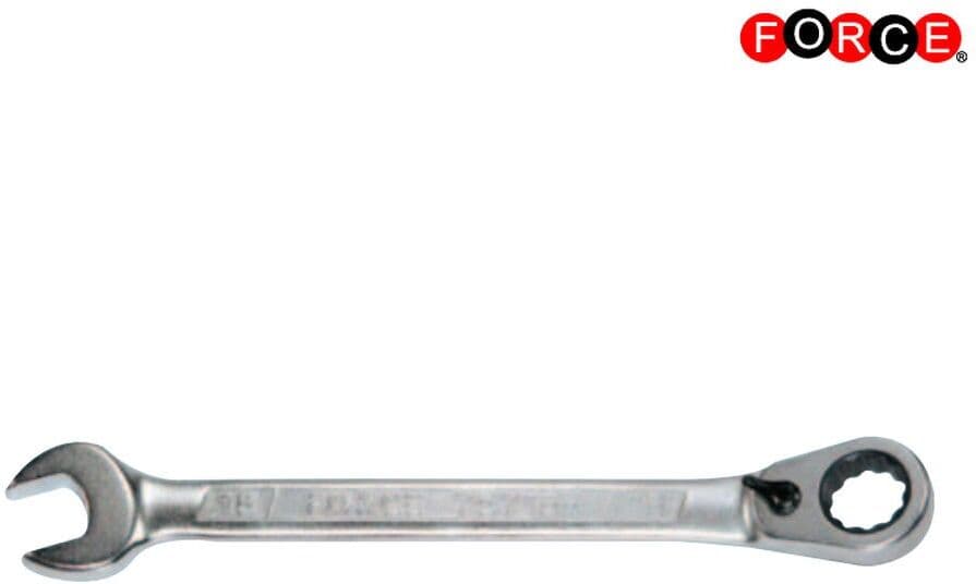 FORCE 75722R Cheie cu clichet combinata