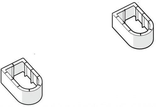 Rhoss Coppia di Zoccoli per ventilconvettore Aermec modello FCZ ZXZ