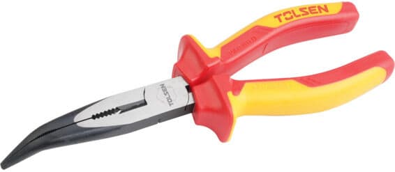 Tolsen Spisstang bÃ¸yd isolert 1000V 160mm - 92936