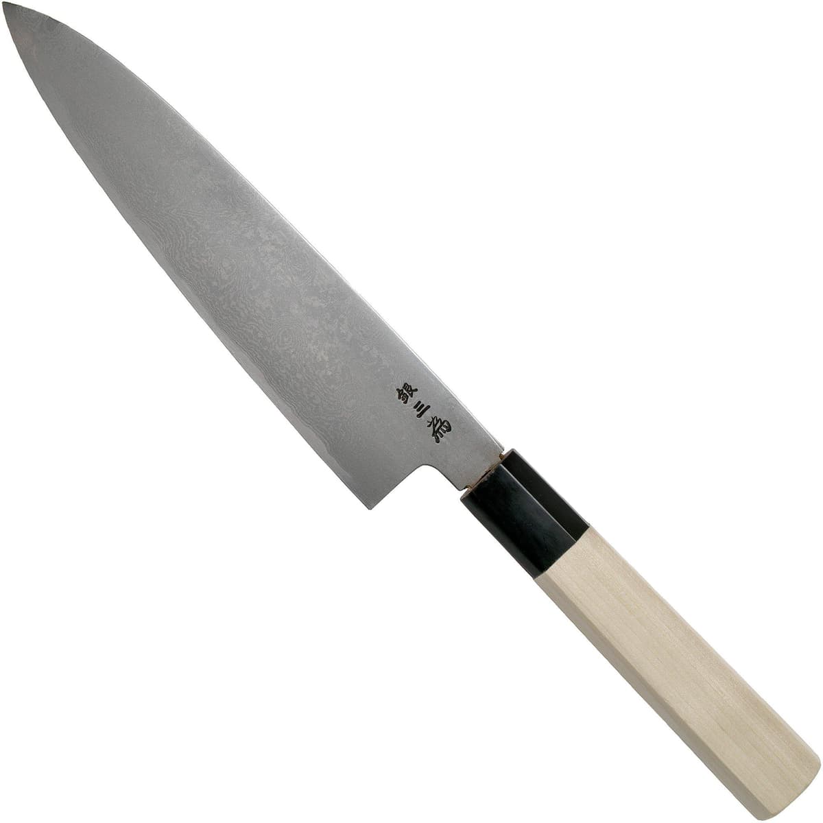Nóż szefa kuchni Sakai Takayuki Gin San 33-Layer Damascus, 21 cm