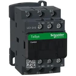 Schneider Electric LC1D12P7 Leistungsschütz LC1D 3p, +1S+1Ö, 5.5 kW, 12 A, 400 V AC3, Spule 230 V AC