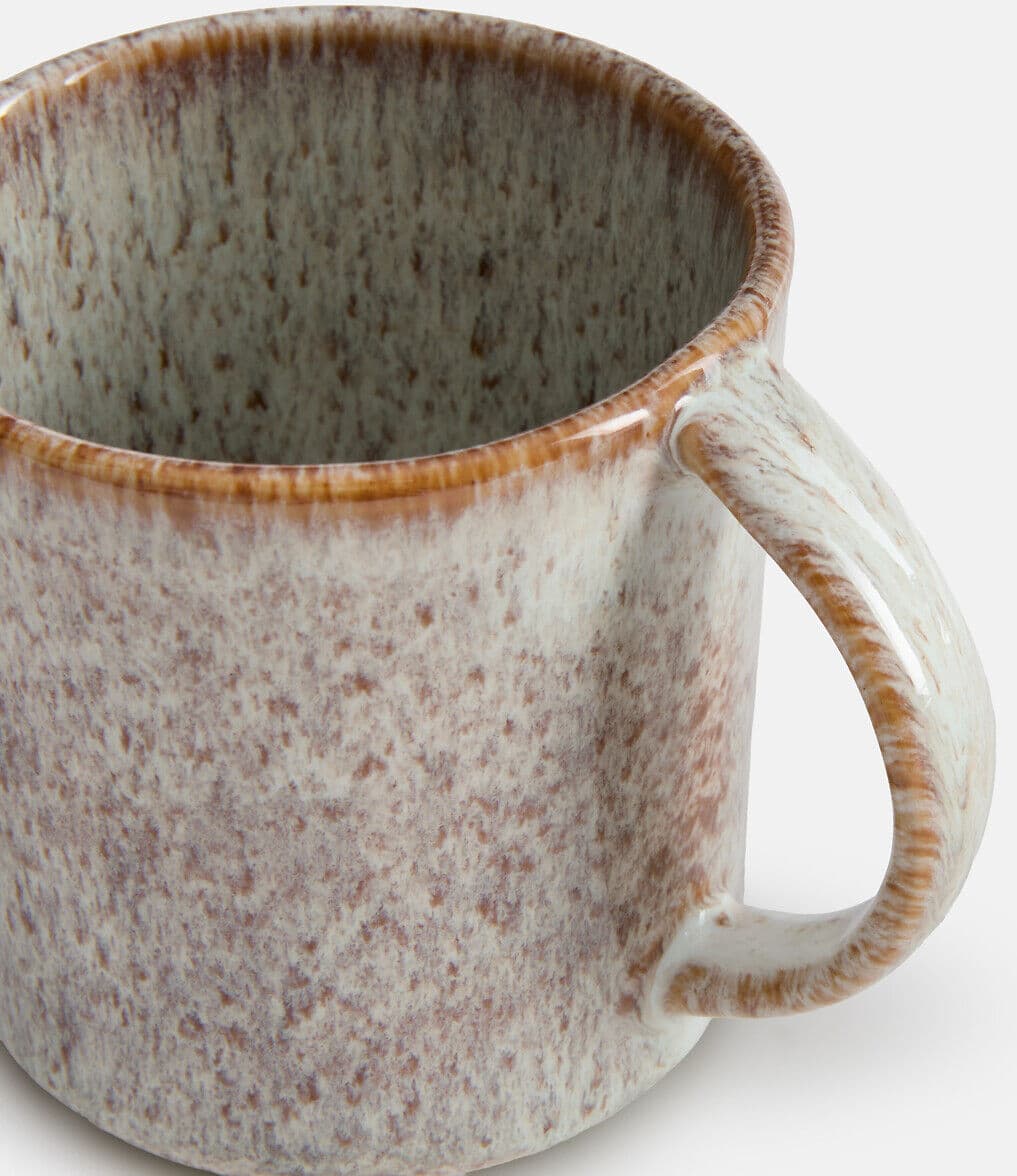 LA REDOUTE INTERIEURS Lot de 2 mugs en grès émail réactif, Sintra