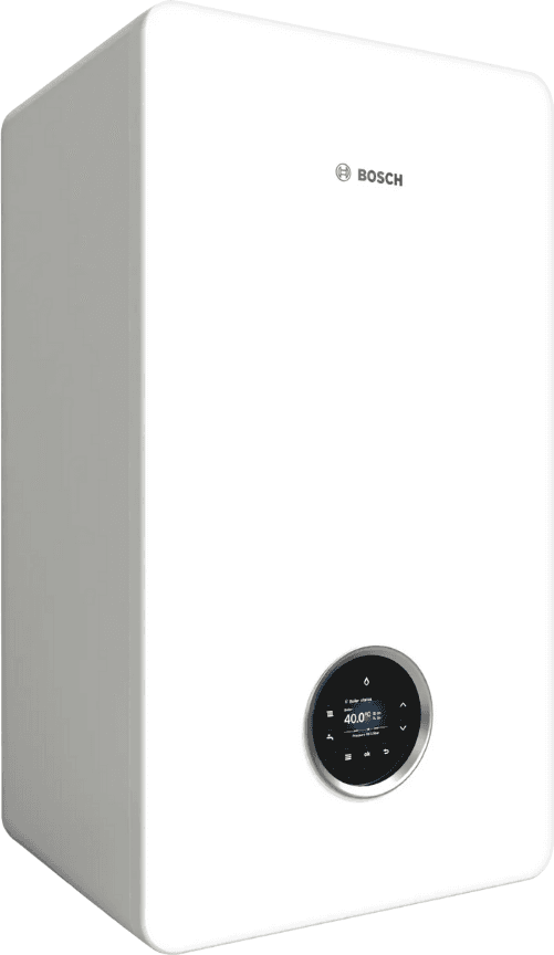 Junkers Bosch Caldaia a Condensazione Modello Condens GC5700i W 24/24 C KW Metano/GPL Cod. 7736902464 Completa di Kit Scarico Fumi