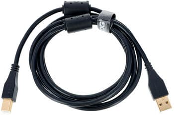 UDG Ultimate USB 2.0 Cable S2BL nero